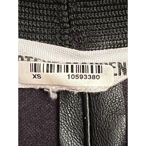 Steve Madden Anastasia Leggings in Black XSmall Womens Vegan Faux Leather Pants - Picture 8 of 11